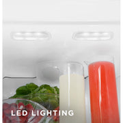 GE 36-inch 25.3 cu.ft. Freestanding Side-by-Side Refrigerator with LED Lighting GSE25GGPWW