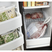 GE 36-inch 25.3 cu.ft. Freestanding Side-by-Side Refrigerator with LED Lighting GSE25GGPWW