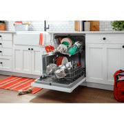 Hotpoint Built-in Dishwasher with Water Filtration System HDF330PGRWW