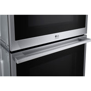 LG STUDIO 30-inch, 9.4 cu.ft. Built-in Double Wall Oven with Convection Technology WDES9428F