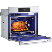 LG STUDIO Studio 30-inch, 4.7 cu.ft. Built-in Single Wall Oven with Convection Technology WSES4728F