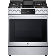 LG STUDIO Studio 30-inch Slide-in Gas Range with Convection Technology LSGS6338F