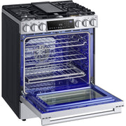 LG STUDIO Studio 30-inch Slide-in Gas Range with Convection Technology LSGS6338F