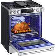 LG STUDIO Studio 30-inch Slide-in Gas Range with Convection Technology LSGS6338F