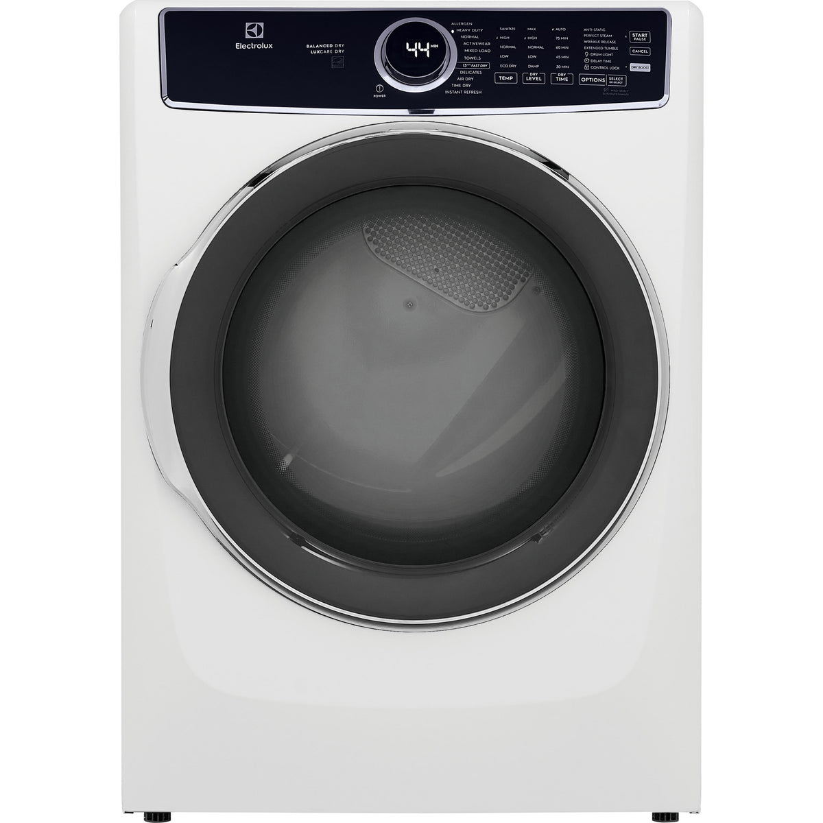 Electrolux 8.0 cu.ft. Front Load Perfect Steam™ Electric Dryer with Balanced Dry™ ELFE7637BW