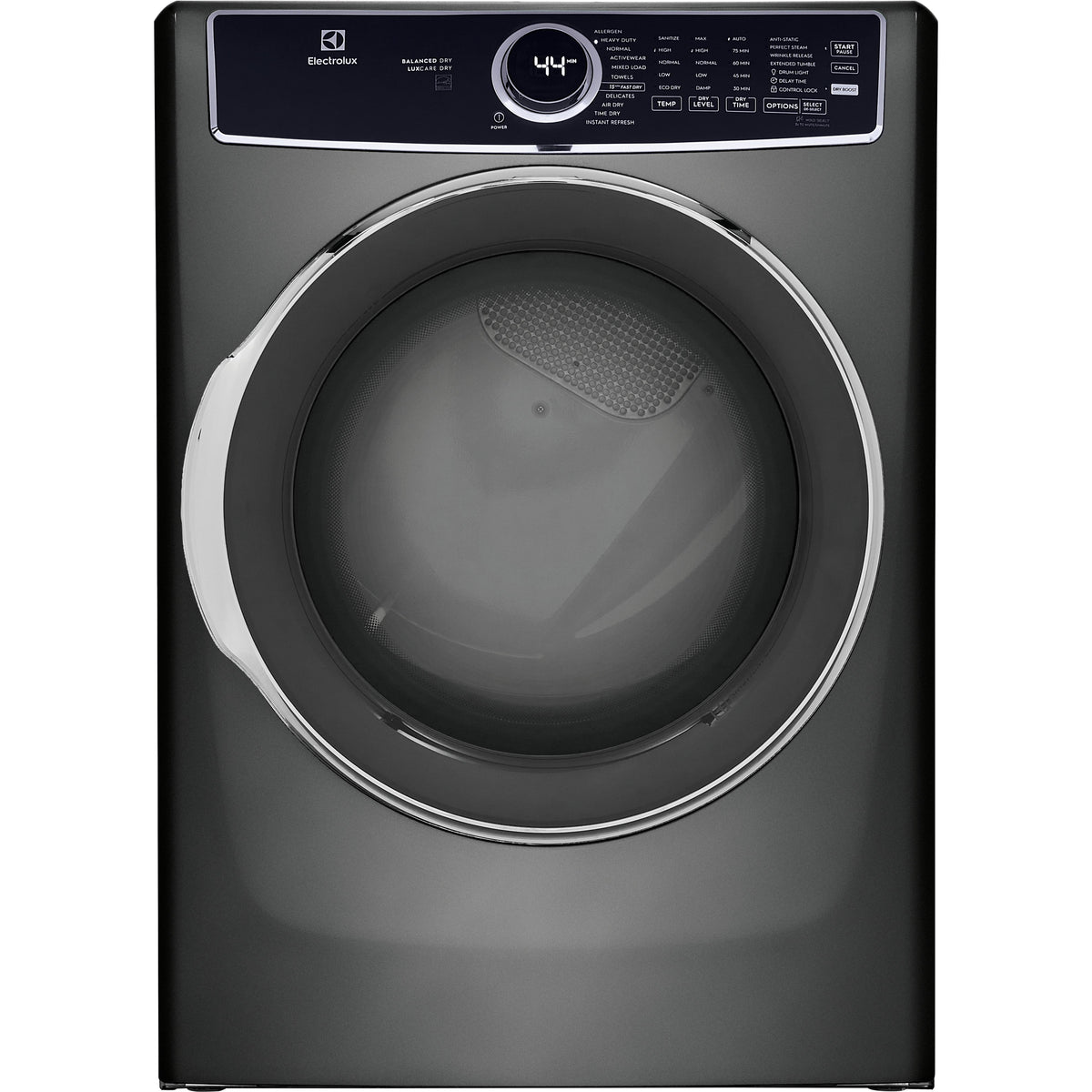 Electrolux 8.0 cu.ft. Front Load Perfect Steam™ Electric Dryer with Balanced Dry™ ELFE7637BT