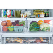 Frigidaire 36-inch, 27.8 cu. ft. French 3-Door Refrigerator with Dispenser FRFS2823AW