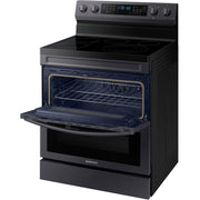 Samsung 30-inch Freestanding Electric Range with Flex Duo™ NE63A6751SG/AA