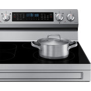 Samsung 30-inch Freestanding Electric Range with Flex Duo™ NE63A6751SS/AA