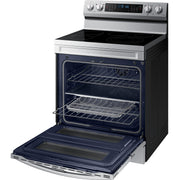 Samsung 30-inch Freestanding Electric Range with Flex Duo™ NE63A6751SS/AA