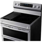 Samsung 30-inch Freestanding Electric Range with Flex Duo™ NE63A6751SS/AA