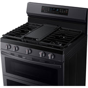 Samsung 30-inch Freestanding Gas Range with Wi-Fi Connectivity NX60A6751SG/AA