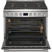 Frigidaire Professional 36-inch Freestanding Dual Fuel Range with Convection Technology PCFD3668AF
