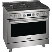 Frigidaire Professional 36-inch Freestanding Dual Fuel Range with Convection Technology PCFD3668AF