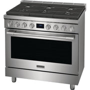 Frigidaire Professional 36-inch Freestanding Dual Fuel Range with Convection Technology PCFD3668AF
