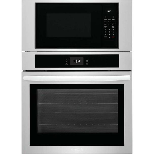 Frigidaire 30-inch built-in Microwave Combination Wall Oven with Convection Technology FCWM3027AD