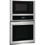Frigidaire 27-inch built-in Microwave Combination Wall Oven with Convection Technology FCWM2727AS