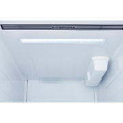LG 36-inch, 23 cu.ft. Counter-Depth Side-by-Side Refrigerator with External Water and Ice Dispensing System LRSXC2306S