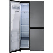 LG 36-inch, 23 cu.ft. Counter-Depth Side-by-Side Refrigerator with External Water and Ice Dispensing System LRSXC2306S