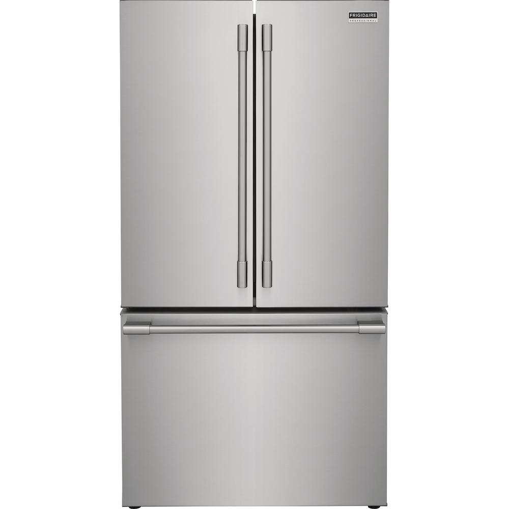 Frigidaire Professional 36-inch, 23 cu. ft. Counter-Depth French 3-Door Refrigerator PRFG2383AF