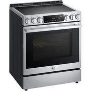 LG STUDIO Studio 30-inch Freestanding Electric Slide-in Range with ProBake Convection ™ Technology LSES6338F