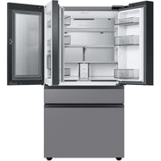 Samsung Bespoke 36-inch, 23 cu.ft. Counter-Depth 4-Door Refrigerator with Dual Ice Maker RF23BB8600QLAA