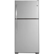 GE 33-inch, 21.9 cu.ft. Freestanding Top Freezer Refrigerator with Upfront Fresh Food Temperature Controls GTS22KYNRFS