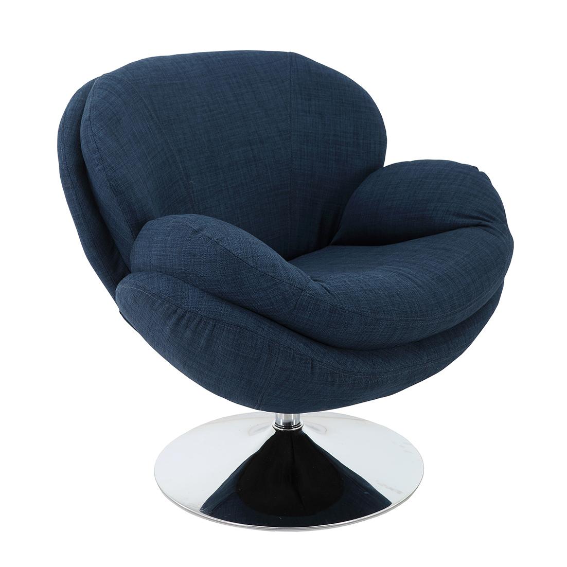 Mac Motion Chairs Scoop Leisure Swivel Fabric Accent Chair SCOOP-160-CH-C