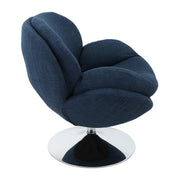 Mac Motion Chairs Scoop Leisure Swivel Fabric Accent Chair SCOOP-160-CH-C