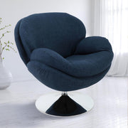Mac Motion Chairs Scoop Leisure Swivel Fabric Accent Chair SCOOP-160-CH-C
