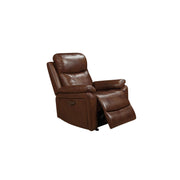 Leather Italia USA Cole Power Glider Leather Recliner 1555-EH6118G-01082373HLV