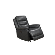 Leather Italia USA Clark Power Glider Leather Recliner 1555-EH6318G-01177147LV