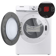 Samsung 7.5 cu.ft. Electric Dryer with Wi-Fi Connectivity DVE45B6300W/A3