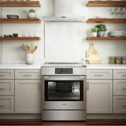 Bosch 30-inch Slide-in Induction Range with Genuine European Convection HIIP057U