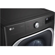 LG 9.0 Cu. Ft. Gas Dryer with Steam and Built-In Intelligence DLGX8901B