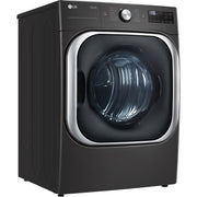 LG 9.0 Cu. Ft. Gas Dryer with Steam and Built-In Intelligence DLGX8901B
