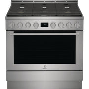 Electrolux 36-inch Freestanding Gas Range with Convection Technology ECFG3668AS