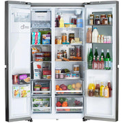 LG 36-inch 22.5 cu. ft. Side-By-Side Refrigerator with Water and Ice Dispensing System LRSOC2306S