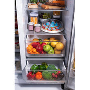 LG 36-inch 22.5 cu. ft. Side-By-Side Refrigerator with Water and Ice Dispensing System LRSOC2306S