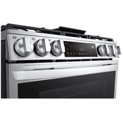 LG 30-inch Dual Fuel Range with Air Fry and ProBake® Convection LSDL6336F