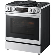 LG 30-inch Dual Fuel Range with Air Fry and ProBake® Convection LSDL6336F