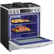 LG 30-inch Dual Fuel Range with Air Fry and ProBake® Convection LSDL6336F