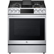 LG STUDIO 30-inch Dual Fuel Range with ProBake Convection® and EasyClean® LSDS6338F