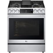 LG STUDIO 30-inch Dual Fuel Range with ProBake Convection® and EasyClean® LSDS6338F
