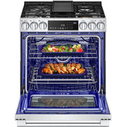 LG STUDIO 30-inch Dual Fuel Range with ProBake Convection® and EasyClean® LSDS6338F
