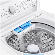 LG 4.8 cu. ft. Top Loading Washer with 4-Way™ Agitator and TurboDrum™ Technology WT7155CW