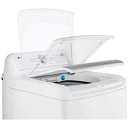 LG 4.8 cu. ft. Top Loading Washer with 4-Way™ Agitator and TurboDrum™ Technology WT7155CW