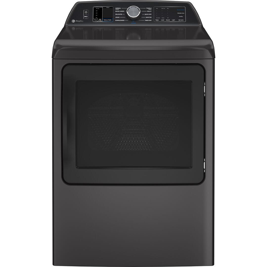 GE Profile 7.4 cu. ft. Electric Dryer with Sanitize Cycle PTD70EBPTDG