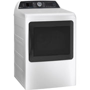 GE Profile 7.4 cu. ft. Electric Dryer with Sanitize Cycle PTD70EBSTWS