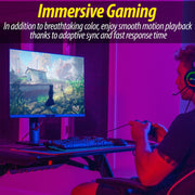 Deco Gear 28" 4K Ultrawide IPS Monitor, 60 Hz, 4 ms, 1 Billion Colors, 100% sRGB, 16:9